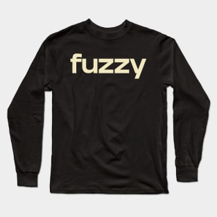 Fuzzy Long Sleeve T-Shirt